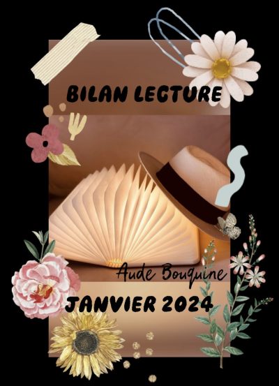 Bilan lecture Janvier 2024 Aude Bouquine