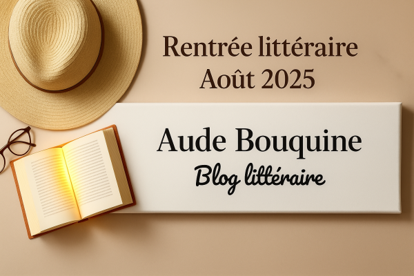 Aperçu rentrée littéraire août 2025 Aude Bouquine